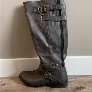 Grey Tall Boots - Guess